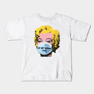 Masked Marilyn AP Art History Kids T-Shirt